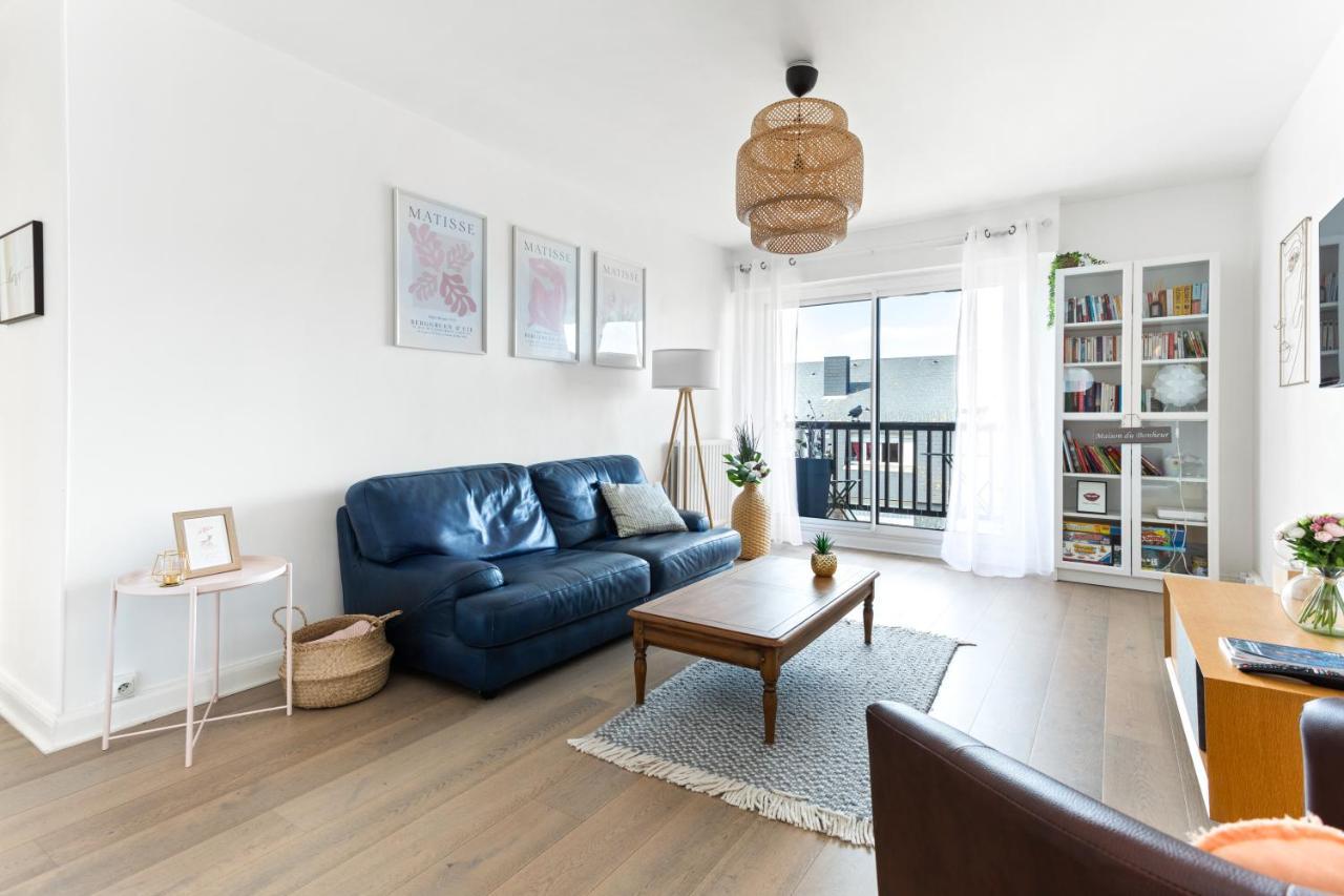 Le Cosy Avec Piscine, Balcon Et Parking Lägenhet Trouville-sur-mer Exteriör bild